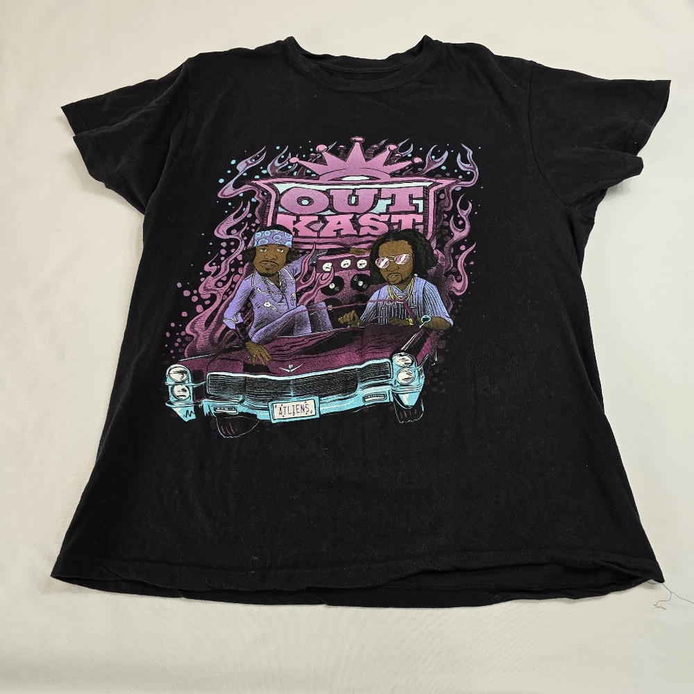 Outkast Aliens Hip Hop band T-shirt Tee Size Medium
